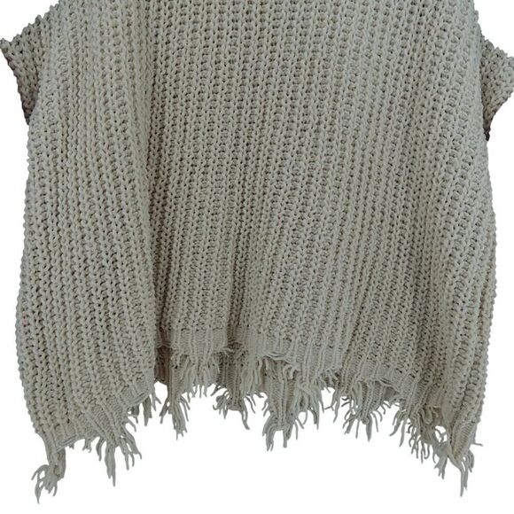 POL Orange Cream Chunky Turtleneck Sweater MED - Picture 7 of 10